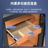 Onais Caja Fuerte para el Hogar Antirrobo con Huella Dactilar Anti-Palanca Gruesa de Acero Completo Mesita de Noche Caja Fuerte Invisible Empotrada en la Pared
