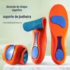 Palmilha esportiva especial EVA transfronteiriça, sola macia, absorção de choque, absorvente de suor, respirável, para pés chatos, arco, verão, treinamento militar