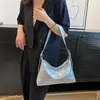 Bolsa de Ombro Texturizada de Luxo para Mulheres, Nova Coleção Primavera/Verão 2026, Versátil para o Dia a Dia, Transversal, Bolsa Dumpling