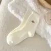 Calcetines de Lana Australiana para Mujer, Calcetines Gruesos de Felpa Cálidos de Invierno, Calcetines de Dibujos Animados para Maternidad, Calcetines Holgados, Calcetines para Dormir en Casa, Calcetines Zhuji