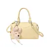 Bolsa Boston Elegante de Grande Capacidade para Mulheres Verão 2026 Nova Casual Estilo Coreano Bolsa de Ombro de Mão Bolsa Almofada para o Trabalho