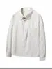 Camisa de Otoño para Hombre con Rayas de Tela de Burbujas, Corte Holgado, Camisa de Manga Larga Versátil, Moderna y Sofisticada