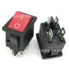 KCD1-104 Interruptor de barco de 2 velocidades de 4 pies con luz 15 * 21 mm Interruptor basculante de 4 pies con luz Interruptor de 4 pies