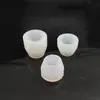 Manga Protetora Cônica de Silicone Plástico, Anel Protetor de Silicone à Prova de Poeira Resistente a Altas Temperaturas, Plugue de Passagem de Fio de Plástico