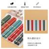 Personalizado 5 cores quente Jinfu Refeição Chopsticks Hotel Household High-grade Internet Celebrity Explosions Wufu Linmen Alloy Chopsticks Atacado