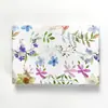 Popular Papel de Seda Floral Estilo Ins Ligero y Fresco de 17g, Papel de Copia Floral Retro Colorido, Papel de Forro para Ropa, Empaque