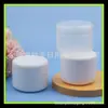 Frasco de máscara 200g frasco de creme branco frasco de creme frasco de pomada frasco de pó 200ml frasco de máscara capilar pote de máscara de argila
