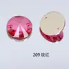 Dongzhou Cristal DIY Hecho a Mano Accesorios de Ropa Coloridos Accesorios Decorativos Redondos Ventas Calientes de Comercio Exterior Super Brillantes Pedrería Flatback Cosida a Mano