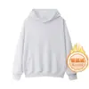 Sudadera de Algodón Pesado para Hombre, Nuevo Estilo Otoño, Diseño de Marca Tendencia Retro Americano, Sudadera con Capucha Casual de Nicho