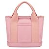 Bolsa de Lona Personalizada Nueva Bolso de Mano Artístico Bolsa para Lonchera Bolsa para Almuerzo de Mujer Estilo Japonés Bolsa Pequeña Bolsa para Almuerzo con Bolsa para Arroz Logo Impreso