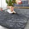 Tapete de seda e lã transfronteiriço, tapete de sala de estar, macio e resistente a manchas, adequado para uso doméstico, quarto, cor sólida, antiderrapante, disponível para exportação e pedidos personalizados