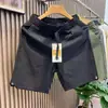 Shorts Casuais Versáteis de Gaze Bolha Estilo Unissex para Homens no Verão, Tendência Diária ao Ar Livre, Shorts Largos de Praia para Homens