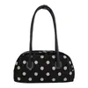 Envío transfronterizo de bolsos de lunares estilo coreano, bolsos de mano para el trabajo para mujer, bolsos pequeños exquisitos, bolsos cruzados, bolsos de hombro pequeños de nicho con diseño único