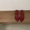 Primer Encuentro Temporada 2026 Verano Nuevo Estilo Sandalias de Punta Fina con Tacón Grueso y Tira Delgada Versátiles de Tacón Bajo Sandalias Romanas de Vacaciones