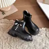 Zapatos para Niños de Edad Media y Mayores Primavera/Otoño 2026 Botas Infantiles Botas tipo Martin para Niñas Nuevo Estilo Cremallera Botas Cortas Estilo Princesa Británica Versátiles