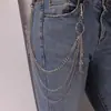 Estilo Harajuku Ins Coreano Colgante Personalizado Calle Disco Cadena para Pantalones de Metal Cadena de Cintura de Doble Capa Versátil Mismo Estilo para Hombres y Mujeres Tendencia