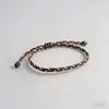 Pulseras de Cuerda Colorida Tejidas Transfronterizas, Pulseras Hechas a Mano para Hombres y Mujeres, Regalos Esenciales para Fiestas, Pulseras Pequeñas de Regalo