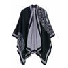 Outono e Inverno Novo Clássico Estilo Britânico Cachecol de Caxemira de Marca Grande Xale Feminino Xale de Dupla Finalidade Poncho AliExpress