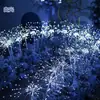 Luces de cadena de fuegos artificiales solares para patio exterior, jardín, césped, luces de diente de león, decoración de ambiente, venta al por mayor desde la fábrica de luces