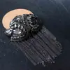 Venda quente decorações para vestidos ombreiras com franjas de diamante acessórios para roupas patch de roupa adesivos de tecido sapatos chapéu acessórios diy