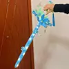 Criativo Feito à Mão Primavera Flor de Pessegueiro Espada Torcida Bastão Pacote de Material DIY Autocriado Flor de Pessegueiro Arco Presente para Melhor Amiga para Sessão de Fotos
