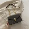 Bolso Femenino Casual, Sencillo y de Estilo Occidental con Cadena, Bolso Cuadrado Pequeño, Nueva Tendencia Otoño e Invierno 2025, Moda a la Moda, Nicho, Bolso de Hombro Único, Bolso Cruzado