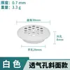 Agujero de Ventilación de Acero Inoxidable Disipación de Calor Respiradero de Gases de Escape Cubierta Decorativa para Gabinete Zapatero Malla de Ventilación Redonda Venta al por Mayor