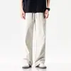 Ropa para Hombre Fengshe / 2026 Primavera y Otoño Nuevos Pantalones Casuales Holgados Estilo Americano para Hombre Pantalones Largos Pantalones Rectos de Pierna Ancha de Paracaidista