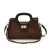 Bolso de gamuza para mujer, nuevo modelo de otoño 2026, bolso de hombro exquisito de alta gama estilo vintage para el día a día, bolso cruzado tipo cubo