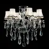 Candelabro Europeo Sala de Estar Lámpara de Cristal Moderna Minimalista Restaurante Lámpara de Velas Hotel de Lujo Villa Dormitorio Candelabro