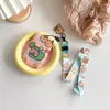 Venta al por mayor de fábrica juego de tarjetas con cuerda larga de capibara rey tarjeta de acceso para cuello de estudiante Yangchengtong metro conjunto de tarjetas de control de acceso tendencia fácil de llevar