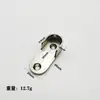 Colgador de armario recto de fábrica engrosado Base de varilla Brida de tubería a través del techo Accesorios para colgador de vestidor Asiento pasante para ropa