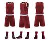 Conjunto de Uniforme de Basquete Americano Masculino e Feminino Colete de Treinamento Esportivo Competição Uniforme de Time