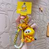 Llavero Creativo de Epoxi Garfield Exquisito Colgante de Llavero Auténtico Popular IP Colgante Autorizado Colgante para Bolso