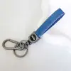 Chaveiro de Carro com Resina Epóxi Logotipo do Carro, Chaveiro de Couro de Cordeiro, Presentes Atacado, Itens Pequenos Quentes de Venda Transfronteiriça