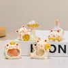 Nuevo Estilo Gato de la Suerte Piedra de Cristal Caja Sorpresa Gato Lindo de Moda Adorno de Escritorio Regalo para Niñas Bolsa Sorpresa Caja Sorpresa Mayoreo