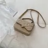 Bolso de hombro nuevo estilo coreano, de nicho y alta calidad 2026; bolso pequeño cuadrado de moda y con estilo para mujer; bolso bandolera casual, versátil y sencillo