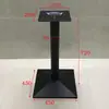 Pé de Mesa Restaurante Ocidental Ferro Fundido Suporte de Aço Inoxidável Loja de Chá de Leite Placa de Rocha Mármore Suporte de Barra Suporte de Pé de Mesa Atacado