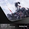 Alfombrilla de Ratón de Vidrio Templado Estilo Anime para E-Sports, Ultra Suave, Resistente al Desgaste, Antiexplosión, Posicionamiento Preciso