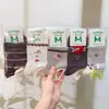 Meias Novas de Outono e Inverno Mian Kao para Mulheres Meia-Calça Meio da Panturrilha Meias de Desenho Animado para Mulheres Estilo Japonês Estilo College Estilo Coreano Meias de Algodão para Estudantes