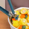 Pinça Antiescaldante para Tigelas, Ferramenta de Cozinha Doméstica, Pinça Antiderrapante de Aço Inoxidável para Tigelas, Pinça Luva para Pratos, Pegador de Tigelas para Panela a Vapor