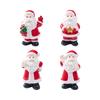 Novo Produto Transfronteiriço Boneco Papai Noel Realista Paisagem de Neve Decoração DIY Acessórios para Pendurar Micro Paisagem Pequenos Enfeites