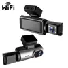 Gravador de Condução Multilíngue 1080P de Alta Definição Três Lentes Alta Definição Visão Noturna Conexão Wifi Modelo Quente Transfronteiriço