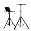 Mesa de Transmissão ao Vivo com Suporte de Mesa Elevatório para Computador Dobrável Vertical para Exterior Mesa Alta Bancada de Escritório