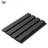 219x26mm À Prova d'Água Protetor Solar Anticorrosão Resistente às Intempéries Pátio Madeira-Plástico Grande Muralha Placa Textura Rachada HDPE Painel de Parede Externo