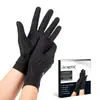 Guantes de Presión Negros de Fibra de Cobre sin Dedos Correas Deportivas para Fitness al Aire Libre Guantes de Ciclismo Antideslizantes de Silicona Venta al por Mayor