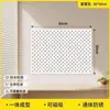 El tablero perforado de metal engrosado de IKEA se puede fijar magnéticamente a la pared, sirviendo como un estante de almacenamiento sin borde y se puede fijar magnéticamente