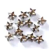Broca de garra estrela de cinco pontas/Broca de vidro cristalino/Broca de garra costurada à mão/DIY/Vestido de noiva/Grampo de cabelo/Acessórios