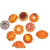 Donut de Fruta Simulada DIY Cola de Creme Capa de Celular Caixa de Armazenamento de Grampo de Cabelo Acessórios de Joias Decorativos de Resina North K4