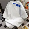 Camiseta Básica de Manga Corta Pesada Estilo Coreano para Mujer, Nuevo Modelo Verano 2025, Top Casual y Sencillo Estilo Ins para Pareja